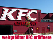 Weltgrößtes KFC Restaurant eröffnete im Euro-Industrie Park (Foto: Martin Schmitz)